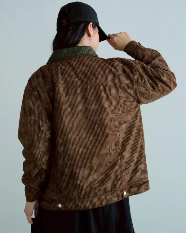 Daphne Doubleface Jacket Brown-Army foto 3