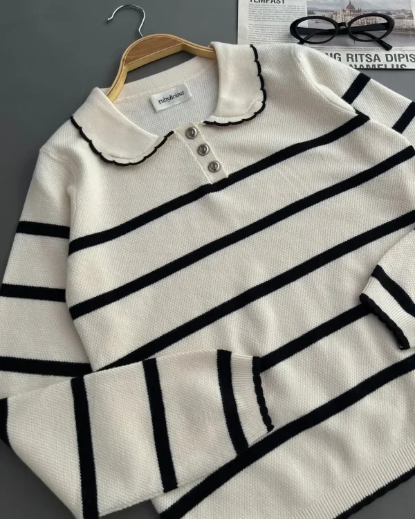 Despina Stripe Longsleeve foto 7