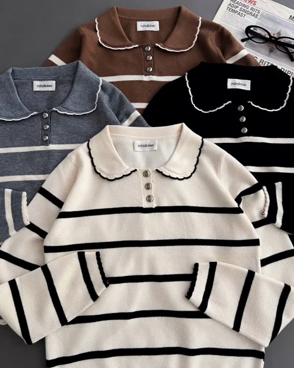Despina Stripe Longsleeve foto 6
