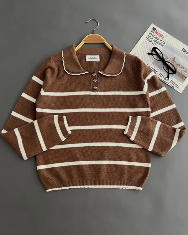 Despina Stripe Longsleeve foto 3
