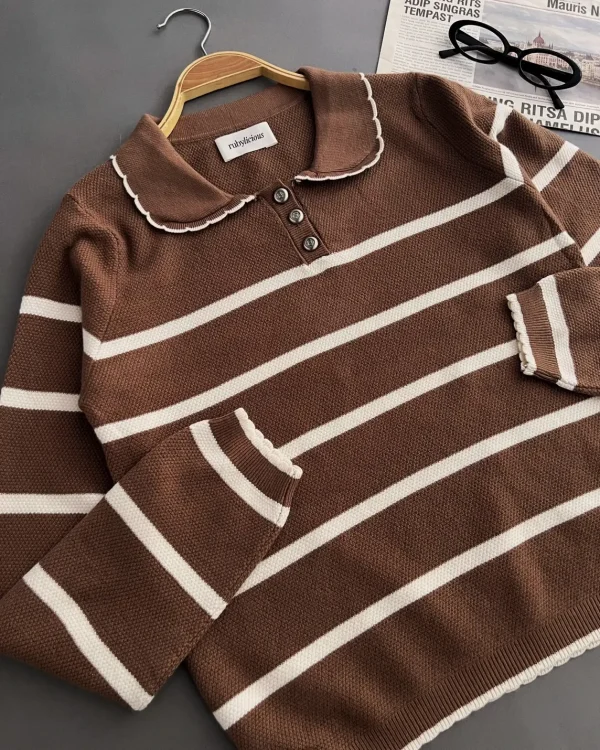 Despina Stripe Longsleeve foto 4