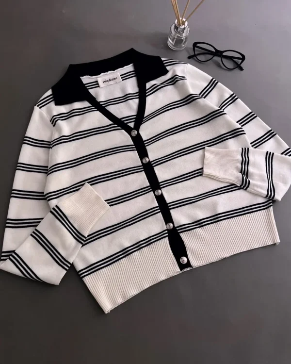 Grazie Stripe Cardi foto 6