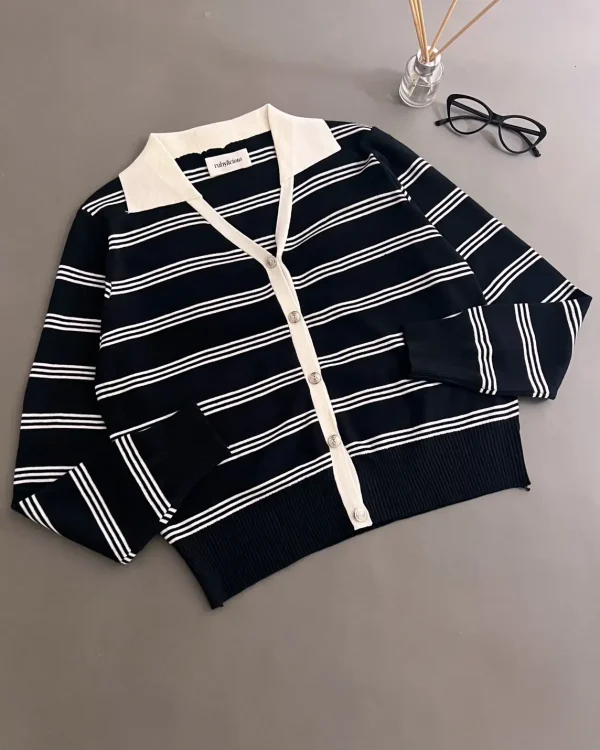 Grazie Stripe Cardi foto 1