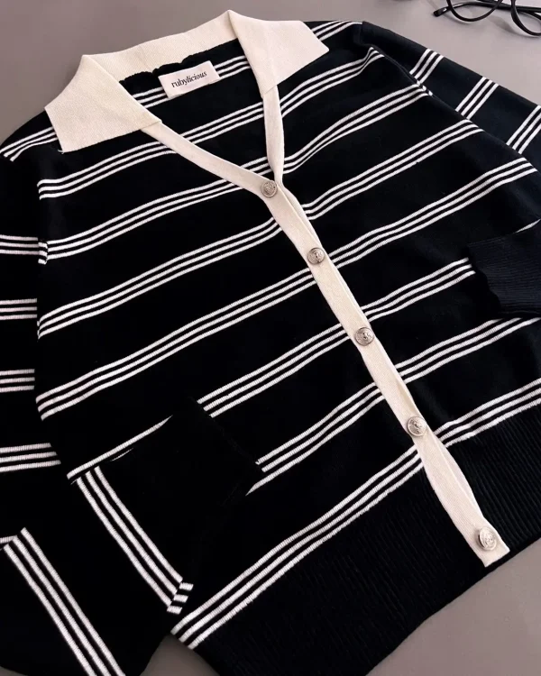 Grazie Stripe Cardi foto 2