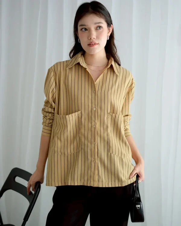 Malory Stripe Shirt Milo foto 3