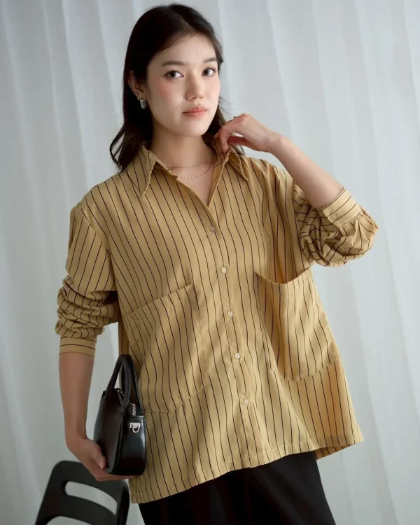 Malory Stripe Shirt Milo
