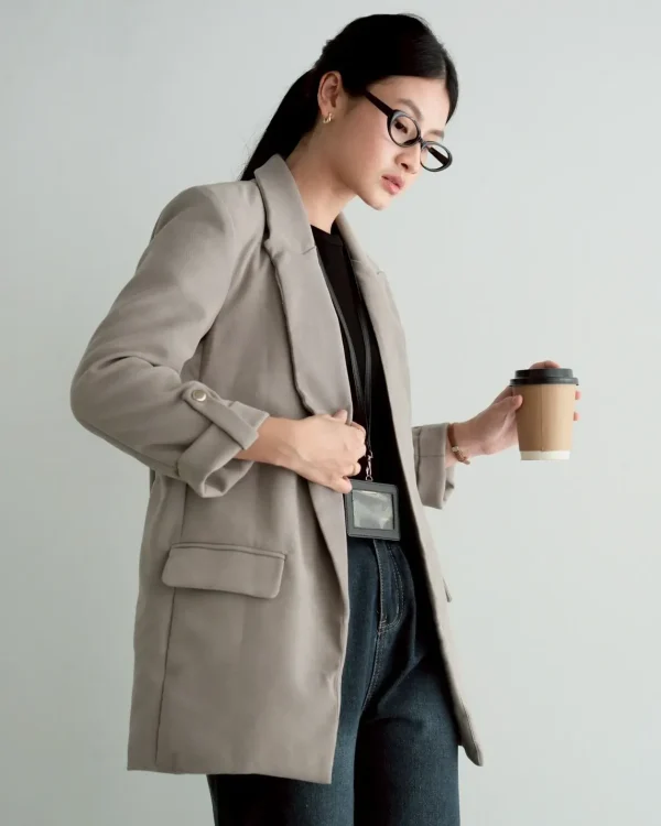 Zalsya Blazer Grey foto 1