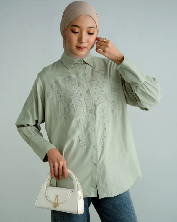 Orinda Shirt Mint foto 3