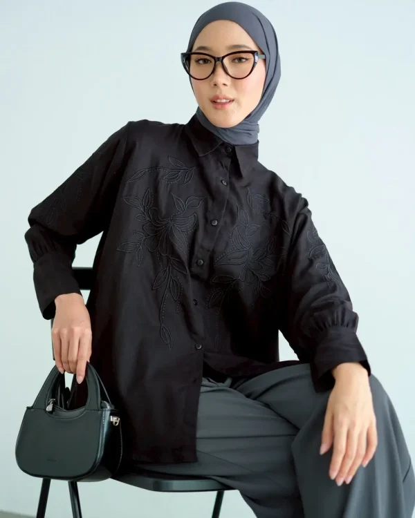 Orinda Shirt Black foto 2