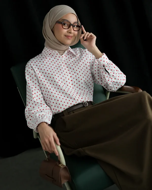 Lenora Polka Shirt foto 6