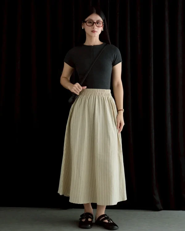 Emily Stripe Skirt foto 6