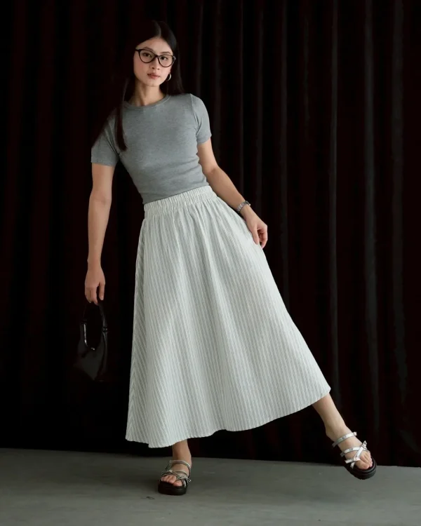 Emily Stripe Skirt foto 4