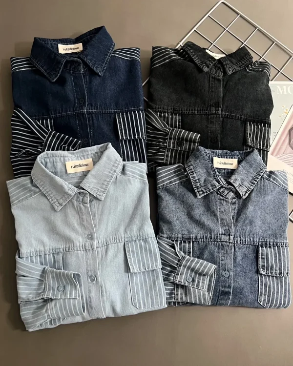 Gladie Denim Shirt foto 3