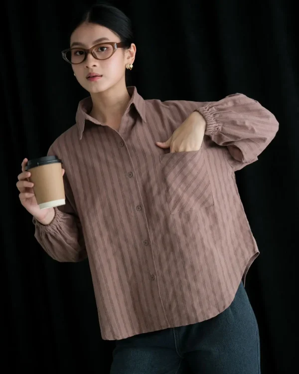 Johana Stripe Shirt foto 4