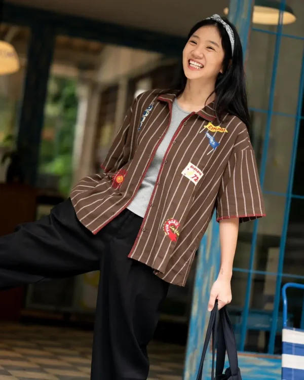 Mimiko Shirt Coffe foto 1