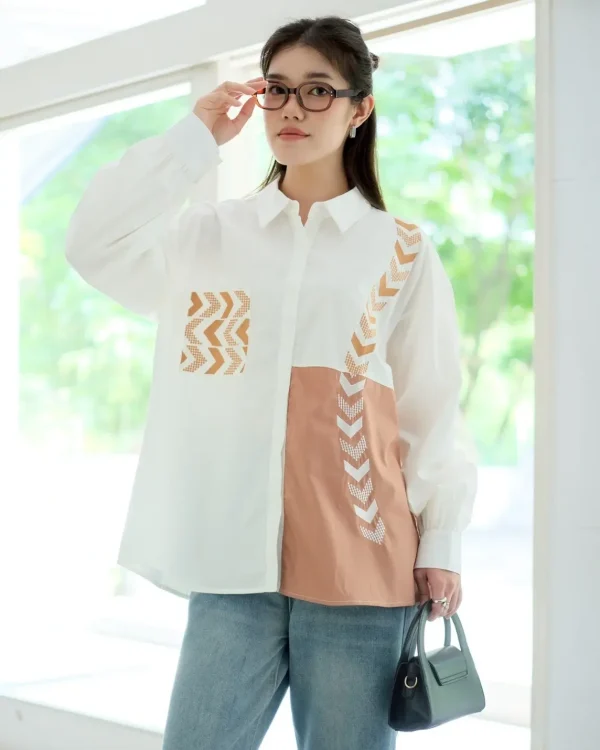 Bizzy Shirt Mocca Mouse foto 2