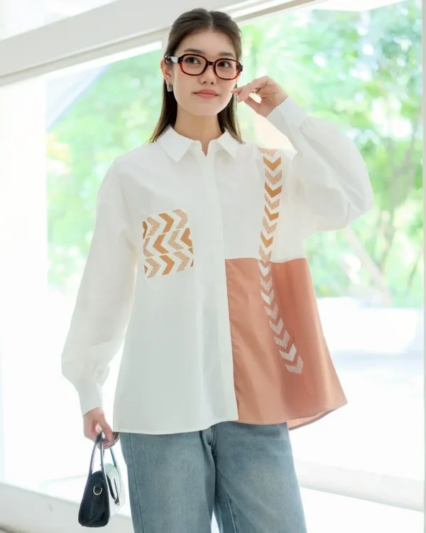 Bizzy Shirt Mocca Mouse foto 3