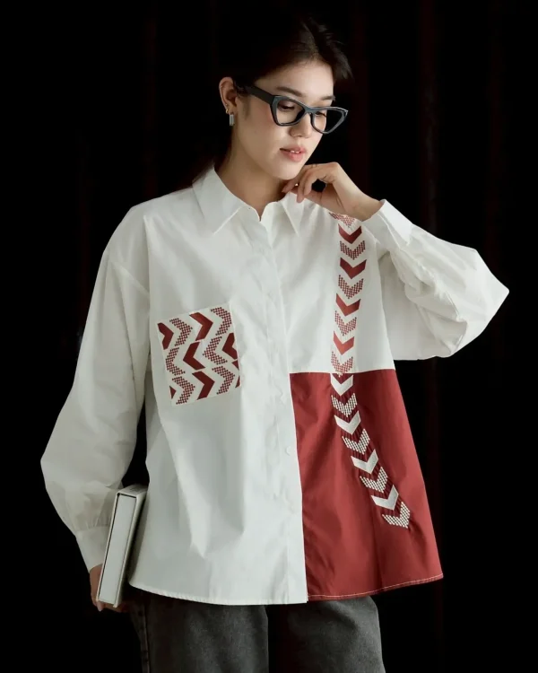 Bizzy Shirt Russet Brown foto 1