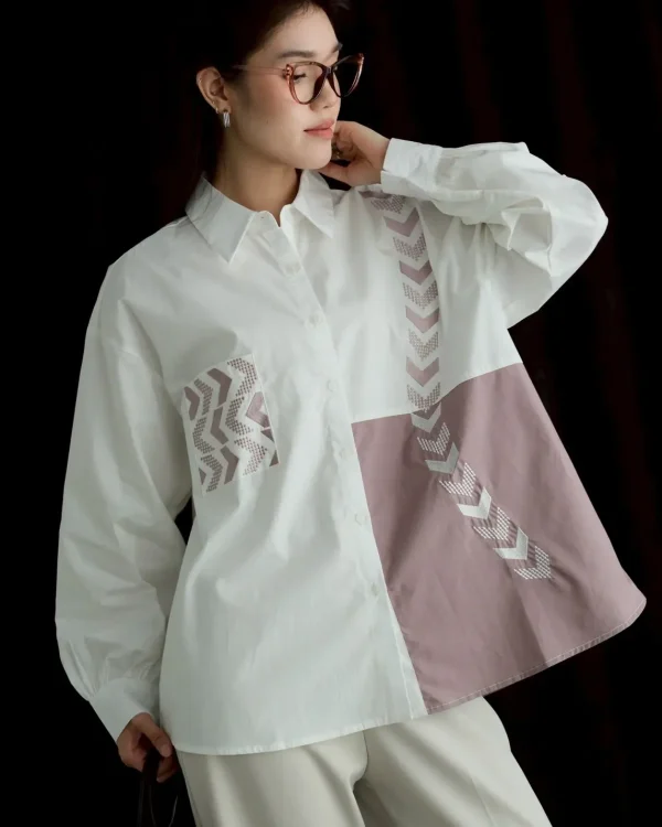 Bizzy Shirt Mauve foto 1