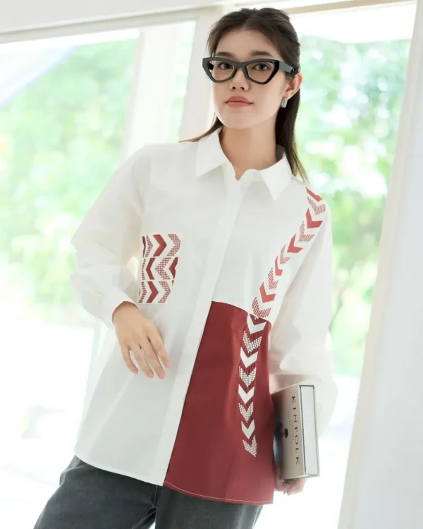 Bizzy Shirt Russet Brown foto 2