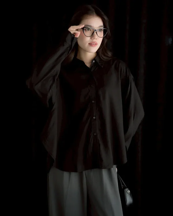 Assa Shirt Black foto 2