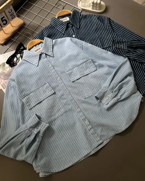 Blenka Denim Stripe Shirt foto 5