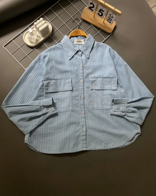 Blenka Denim Stripe Shirt foto 6