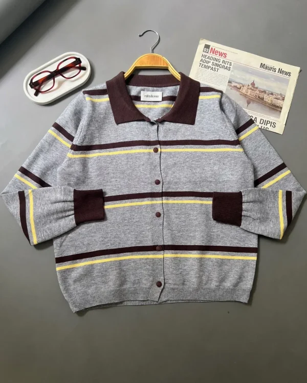 Morelia Stripe Cardi foto 7