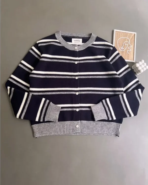 Brianda Stripe Cardi foto 8