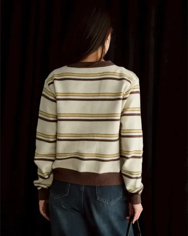 Brianda Stripe Cardi foto 3