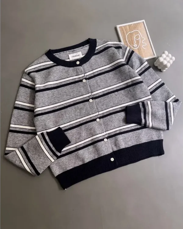 Brianda Stripe Cardi foto 6