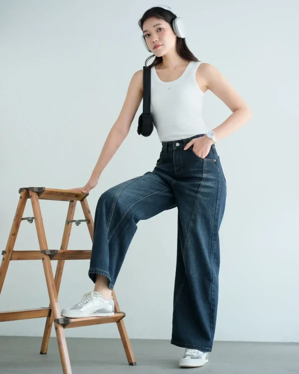 Denae Denim Pants foto 3