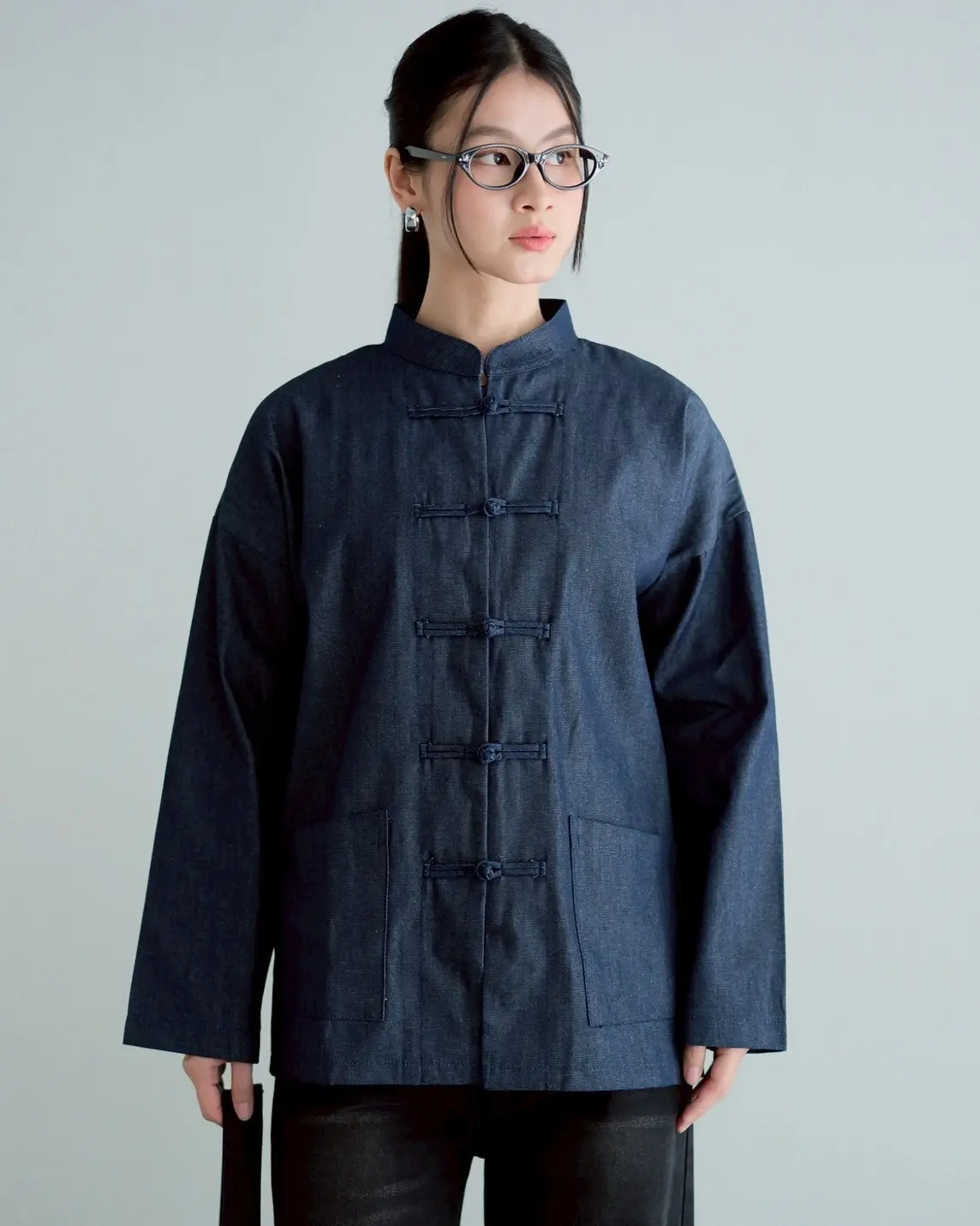 Alternative view of Hunan Denim Shirt Dark Blue