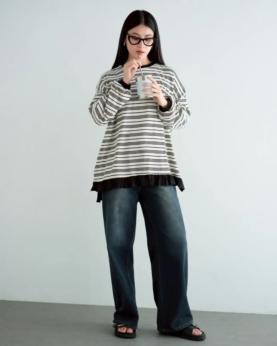 Naeva Stripe Longsleeve foto 10