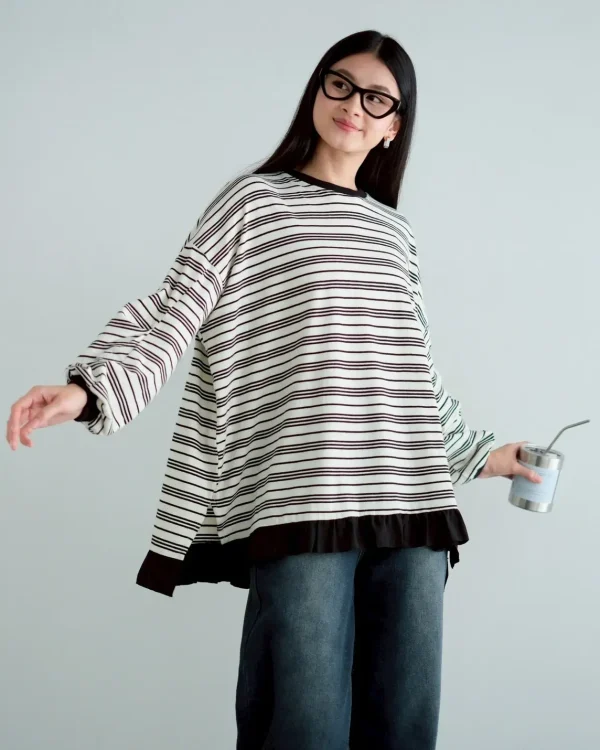 Naeva Stripe Longsleeve foto 8