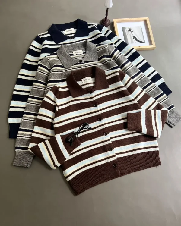 Xeryn Stripe Cardi foto 3