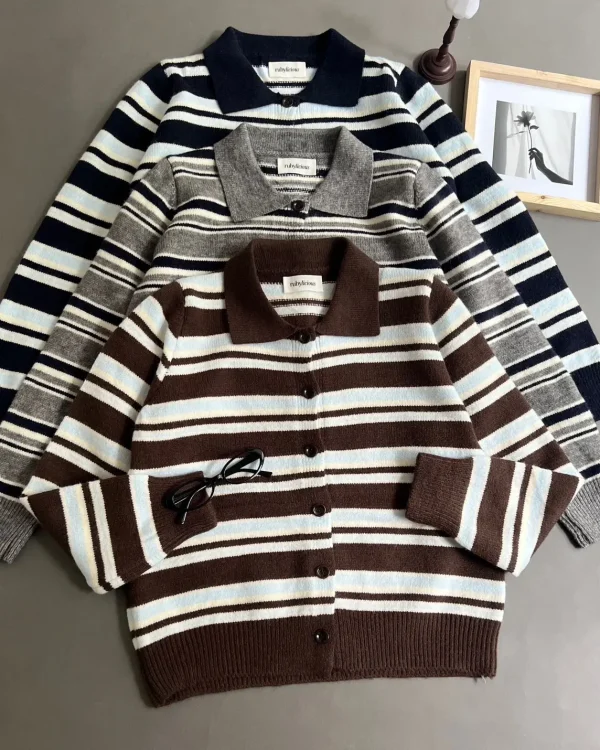 Xeryn Stripe Cardi foto 6