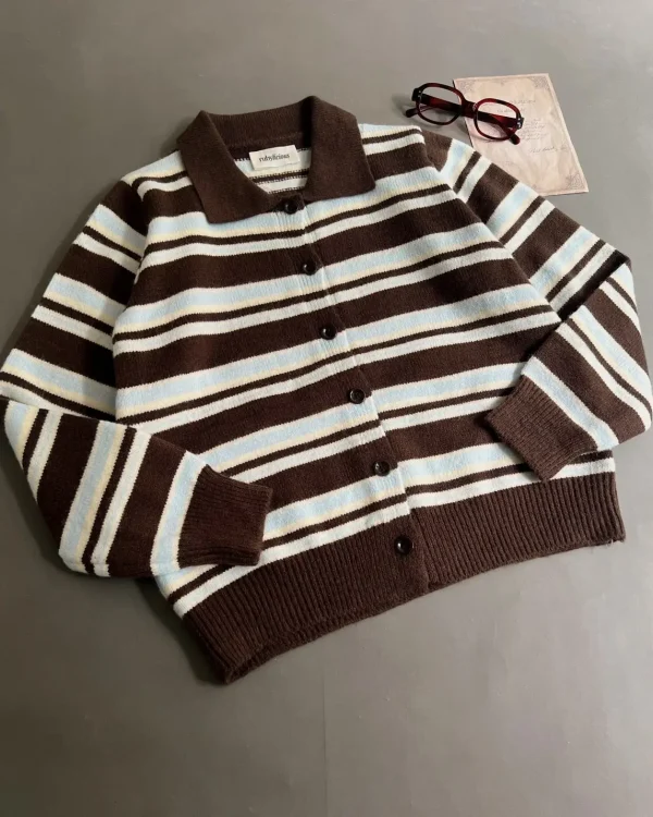 Xeryn Stripe Cardi foto 1