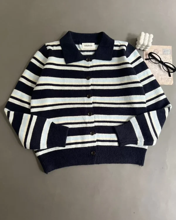 Xeryn Stripe Cardi foto 8