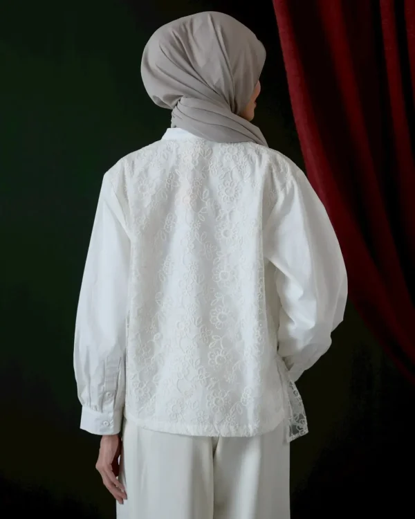 Cyrela Blouse Broken White foto 4