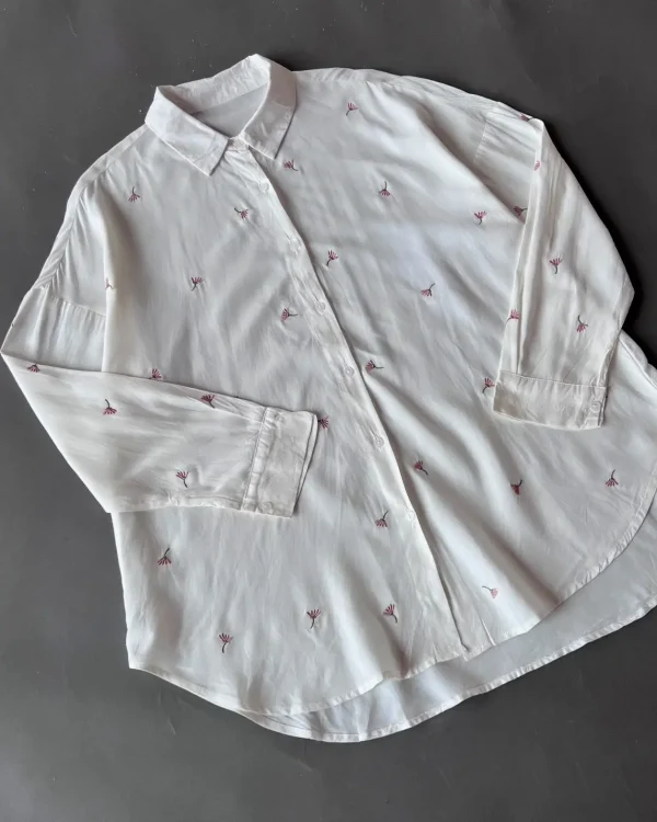 Elzada Shirt Broken White foto 2