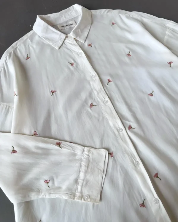 Elzada Shirt Broken White foto 1