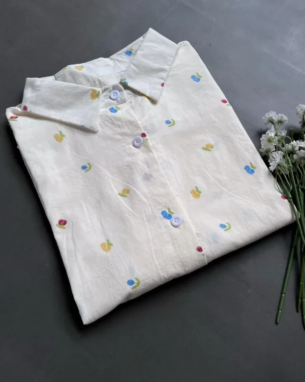 Jerisa Shirt Ivory foto 3