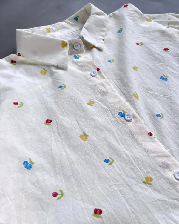 Jerisa Shirt Ivory foto 4