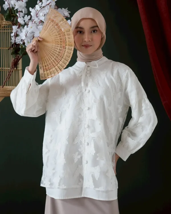 Laviola Shirt Broken White foto 2