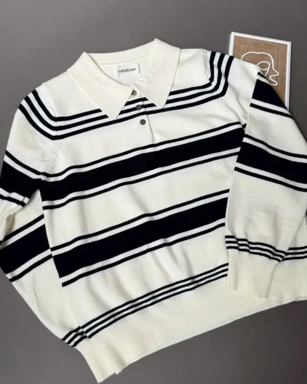 Saskia Stripe Longsleeve foto 5