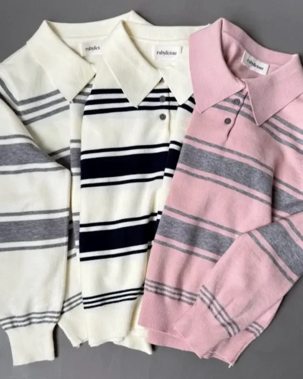 Saskia Stripe Longsleeve foto 6