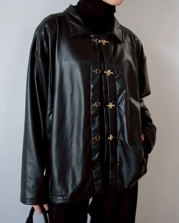 Zelie Leather Jacket foto 8