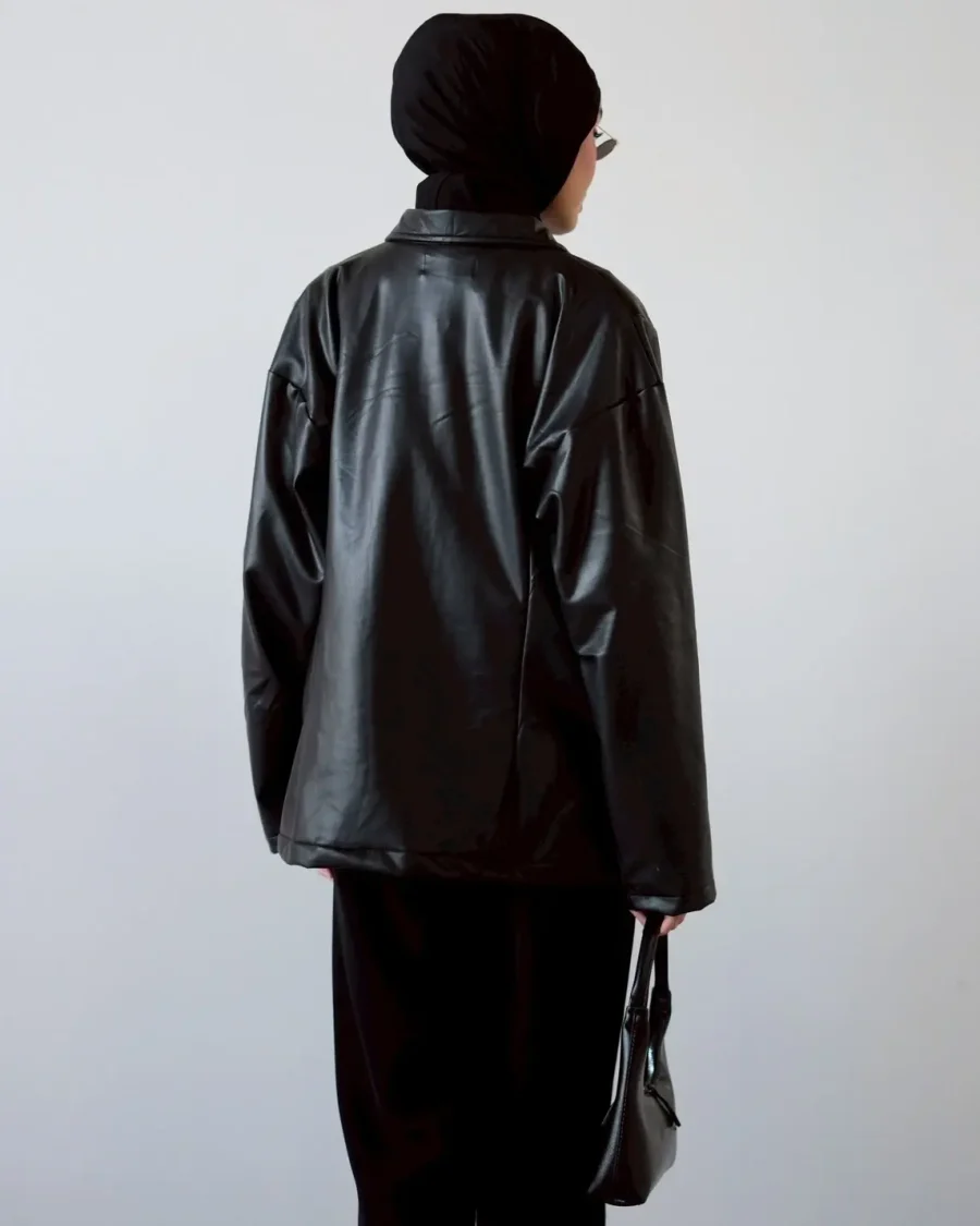 Zelie Leather Jacket foto 9