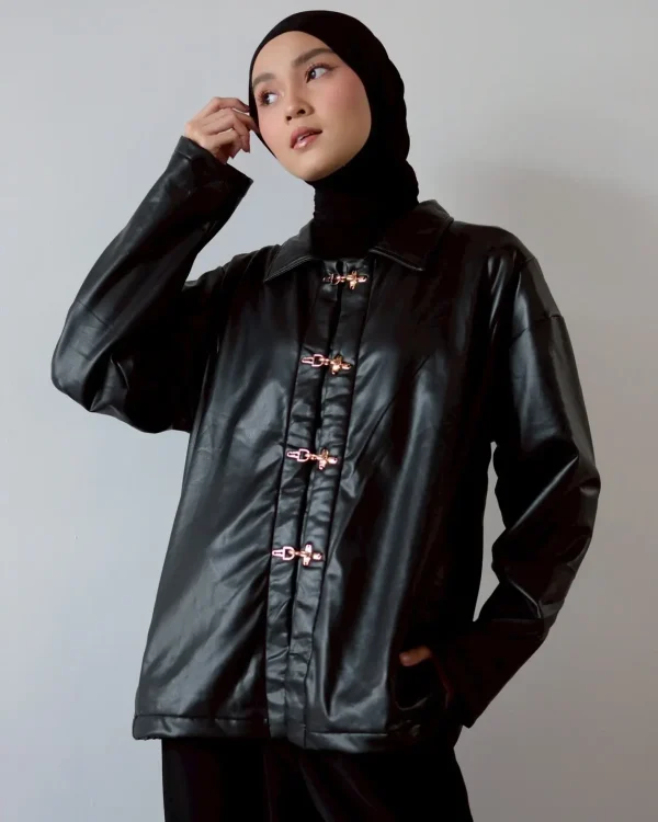 Zelie Leather Jacket foto 7
